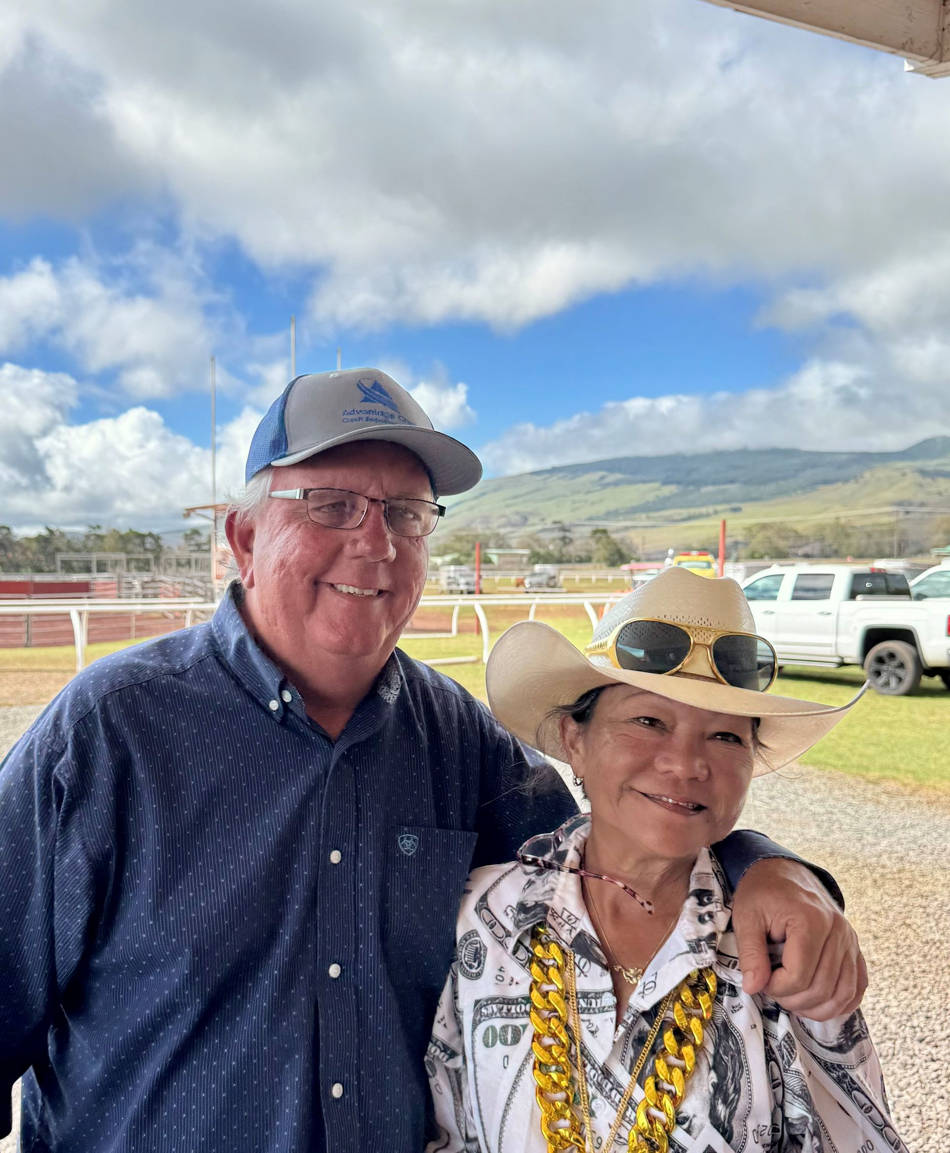 Lance Owens and Kimi Nagatoshi together in Hawaiʻi